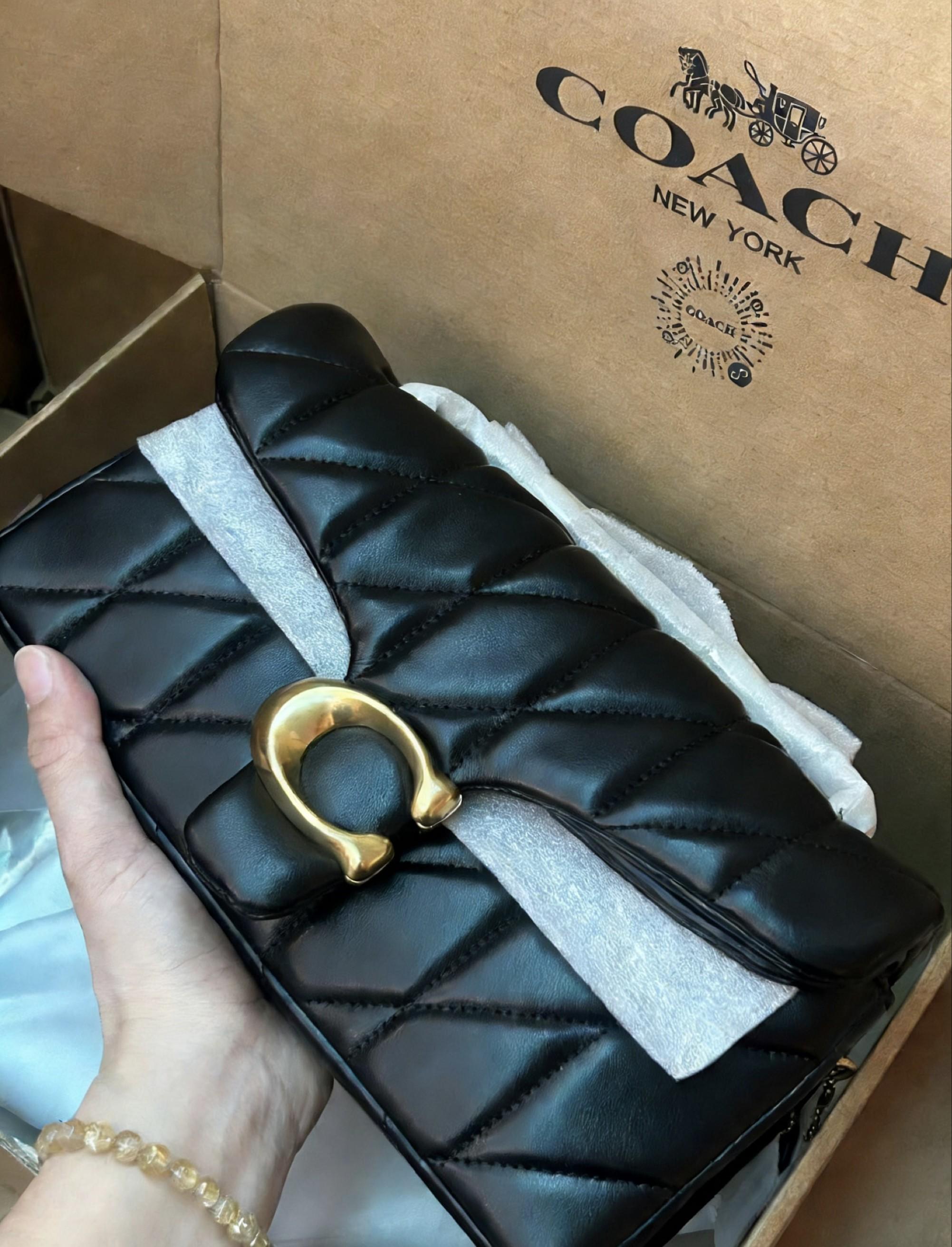 ✨Coach Tabby 26 绗缝包|通勤约会都能打的“万能黑金球”